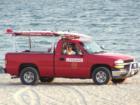 A couple of our little hottie lifeguards at the beach in Belmont Heights.