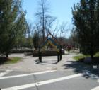 Van Saun Park Playground Entrance in Paramus New Jersey