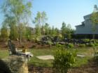 Common area in Twin Lakes next to the future greenway.
