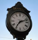 The Oradell Clock in Oradell New Jersey