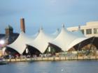 Inner Harbor Pier Pavilion taken from the water  HomeRome.com