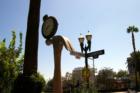 Art in Downtown Anaheim.  Taken near city hall.