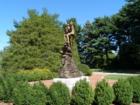 Marathon Statue at Weston Nurseries