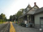 The Picturesque Oradell Train Station in Oradell New Jersey