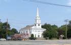 Church in Center of Town