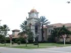 Town Center In VillageWalk Wellington Florida. Beautiful architecture typical of South Florida.