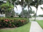 Walking path in VillageWalk in Wellington Florida