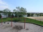 playground and volleyball court