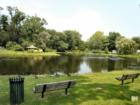 Park in the Center of Town in Haworth New Jersey