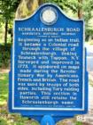 The Historic Schraalenburgh Road Which Changes Names as it Travels South From Haworth New Jersey
