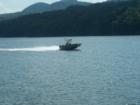 Water patrol on Hudson River