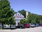 Historic Isaac Staples Sawmill, across from the Stillwater riverfront