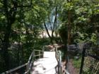 Stairway to the Saint Croix River beach near the Boom Site monument