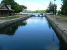 Lock #1 on the Trent-Severn Waterway. Looking north.