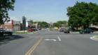 Straight street shot of the 9th and 9th area