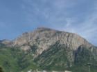 Photo of Mt Olympus taken from the Olympus Hills  parking lot