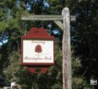 Leaving Harrington Park Sign In Harringon Park New Jersey