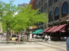 16th street Mall Downtown Denver, photo by Jane Wallace