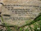 Memorial Stone in Oak's Park in Old Tappan New Jersey