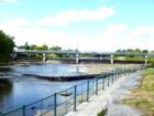 Riverfront Trail and Footbridge Across the Moira