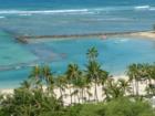 View of Waikiki and the beautiful Pacific from the Hilton Hawaiian Village Hotel.