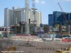 The Harmon Hotel at MGM MIRAGE CityCenter going vertical.  August 2007.