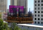 The Beach Club Tower at The Cosmopolitan Resort Casino going vertical.  May 2007