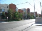A long shot of the entrance to Park Avenue.  The community is located on the south Las Vegas strip, next to the Manhattan condo community. 