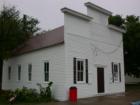 Partridge Town Hall building restored and preserved in Askov, Minnesota