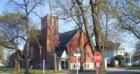 The Lutheran Church on the north side of Grant Park is one of the major churches in town.