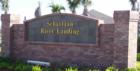 This is a photo of the front entry sign of Sebastian River Landings in Sebastian, Florida. You will see this sign when you pull from CR-512.