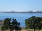 Folsom Lake from Folsom Point recreational area. Amazing how low the water line of the lake is this year.