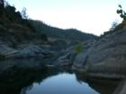 The ridgeline provides shade throught the later hours of the morning at the Confluence.