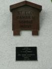 Plaque dedication to soldiers killed in Korean War