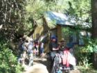 Filming a movie in a cabin I sold in Valley of Enchantment in Crestline, the movie is Small Town Saturday Night