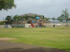 This is the swimming pool and community center for the Ewa by Gentry community.  The center was recently opened and is a favorite hangout among residents.  The park next to the center hosts a swap meet several times each year.  
