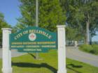Kiwanis Sign at Bayshore Park and Waterfront Trail