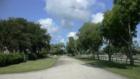 Looking down the main street in Southfields, Wellington Florida