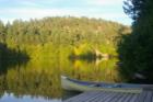 Lake on the island we rented a cabin here it was delightful