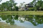 The grand barn at Sunflower Farms over looks a lake and white cypress paddocks. More information of this grand equestrian estate, please contact Carol Barron-Cross. 772 283 6582 .. Appointments only.