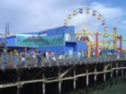 Ferris Wheel and Rollercoaster on Santa Monica Pier - Dominic Naidoo, Santa Monica Real Estate Expert