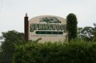 Springwood Park Entrance (Leaf Street) on Pensacola Street (HWY 20) in Tallahassee, Florida