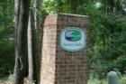 One of many entrances to Seven Oaks