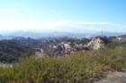 View from the dead end on Poe Parkway Stevenson Ranch, California (facing West)