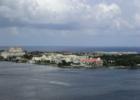 View From West Palm Beach over the Intra-Coastal to the Island of Palm Beach and to the Atlantic Ocean.