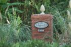 Entrance to Ginger Place Community (Nutmeg Court) off or Riverbirch Hollow in Tallahassee, Florida