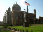 The Tripoli Shrine Temple, located at 3000 W Wisconsin Avenue in Historic Concordia.  This is one of the finest and most noticeable buildings in Milwaukee.