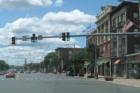 View down Main St. in East Hartford, CT