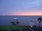 Evening sunset over Choctawhatchee Bay, late July, 2007.