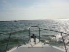 View of Choctawhatchee Bay from the bow of a boat - summer, 2007.